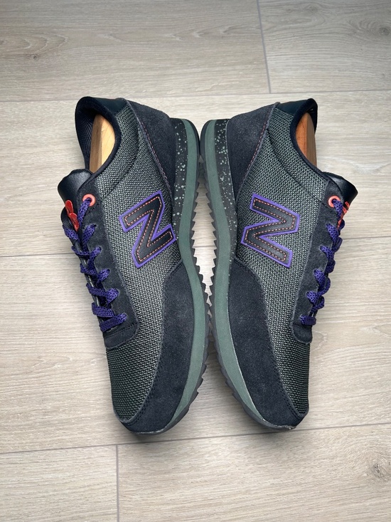 Men\'s New Balance 501 Black Grey Purple Sneakers Size US10.5 AU10 EU44.5